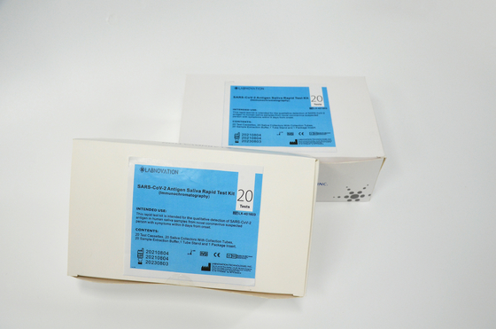 15 Dakika Hızlı Tükürük Antijen Test Kiti Universal Ag Hızlı Test Cihazı