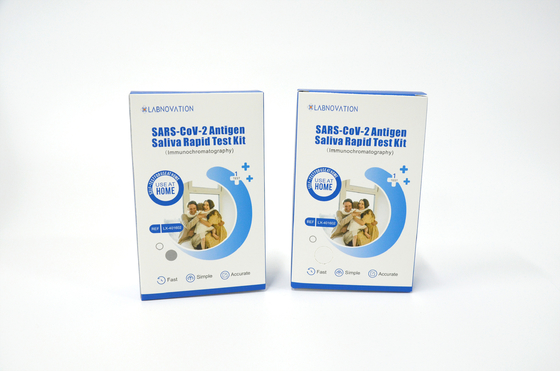 Hızlı Reaksiyon SARS-CoV-2 Evde Tükürük Test Kiti Evde Yüksek Doğruluk RTK Testi