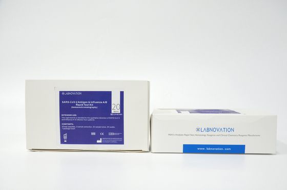 Erken Tedavi için Labnovation 20 Test Influenza AB Test Kiti