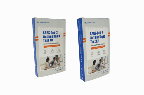 SARS-CoV-2 için Tek Paketleme Antijeni Kendi Kendini Test Kiti CE Sertifikası