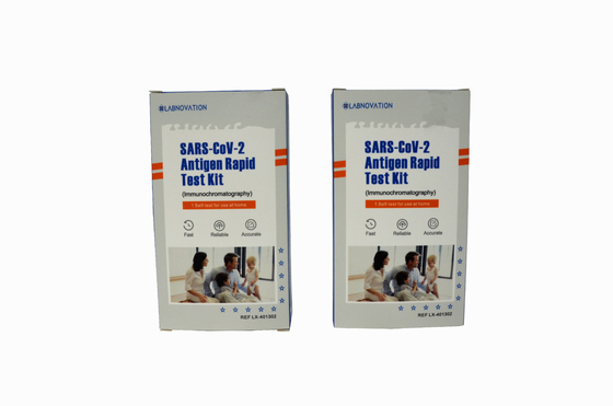 Labnovation SARS CoV 2 Antijen Hızlı Test Kiti Kendi Kendine Test İçin Burun Örneği