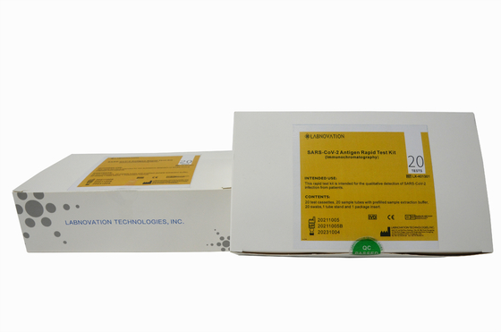 SARS-CoV-2 İçin Tek Adımda Antijen Hızlı Test Kiti Nazal Swab CE Belgeli