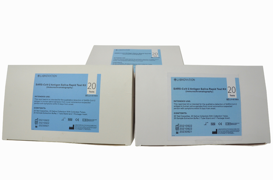 Labnovation Kaset Tükürük Antijeni Hızlı Test Kiti %98.02 Doğruluk