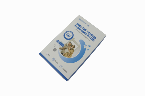IVD Hızlı Test Tükürük Kendi Kendini Test Kiti Tek Paketleme Kolay Kullanım