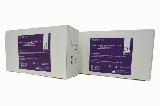 Nazal Swablar COVID-19 Antijen Influenza AB Test Kiti %90 Doğruluk