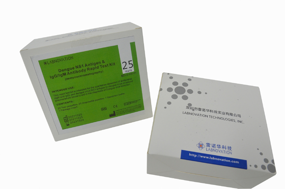 OEM %95 Doğruluk Dang Antijen Antikor Testi Combo Hızlı Test Kiti