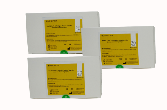SAR-CoV-2 için CE Belgeli Antijen Hızlı Test Kiti Orofaringeal / Nazofarengeal Swab