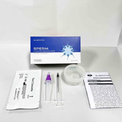 Kalite  Rapid Sperm Concentration Test Kit Self Test Simple Operation For Home Fabrika