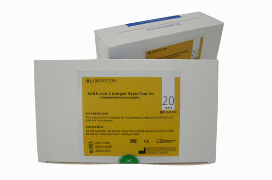 Kalite  Professional CoV-19 Antigen Rapid Test Kit Simple Operation High Accuracy Fabrika