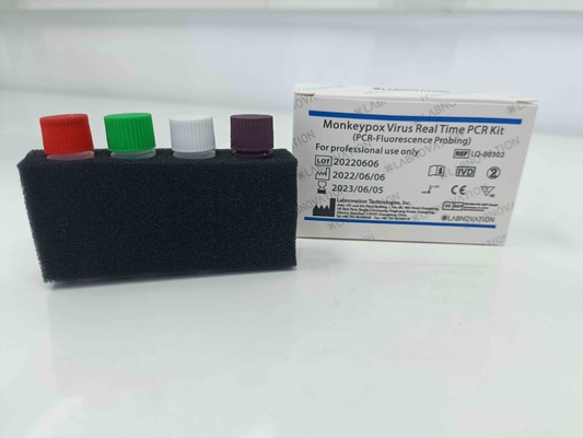 Gerçek Zamanlı Monkeypox PCR Test Kiti FAM Tespit Kanalları Donmuş Durumda Taşıma
