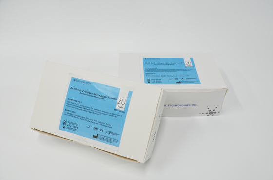 CE MSDS SARS-CoV-2 Tükürük Antijen Test Kiti Yüksek Doğruluk Sanat Test Kiti