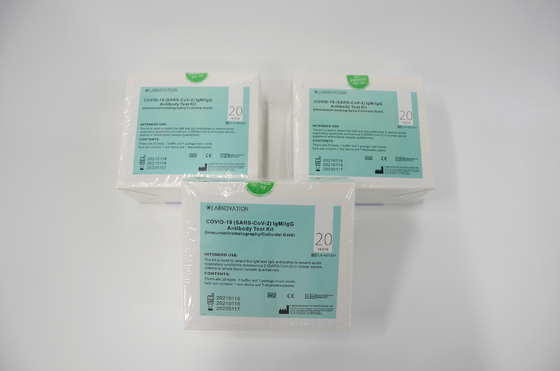 20 ADET SARS-CoV-2 Antikor Hızlı Test Kiti İmmünokromatografi