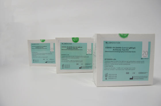 ISO 9001 COVID-19 Antikor Igm Igg Test Kiti Profesyonel Değil