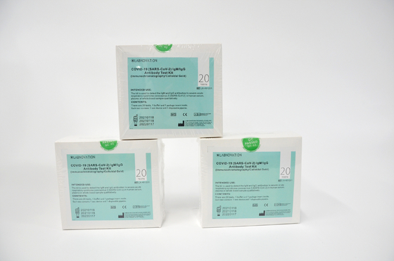 ISO 9001 COVID-19 Antikor Igm Igg Test Kiti Profesyonel Değil