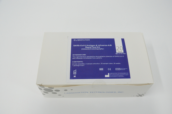 SARS-CoV-2 Yanal Akış Grip Hızlı Antijen Test Kiti ISO9001