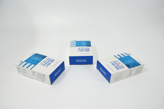 Hafif Tek Paket CoV-2 Tükürük Antijen Test Kiti 78*34*125MM