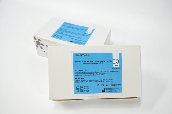 IVD SARS-CoV-2 20 Testleri Profesyonel ART Kendi Kendine Test Kiti ISO9001