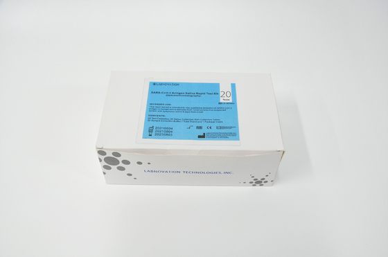 Kaset Tek Adım Hızlı Test Kiti SARS-CoV-2 Rahat Tükürük Rtk Test Kiti