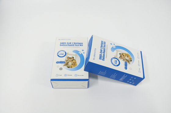 IVD Hızlı Test Tükürük Kendi Kendini Test Kiti Tek Paketleme Kolay Kullanım