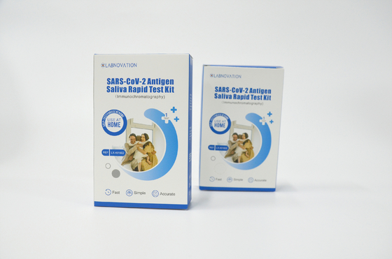 Günlük Kontroller için ISO 9001 Tek Paket Evde Tükürük Test Kitleri