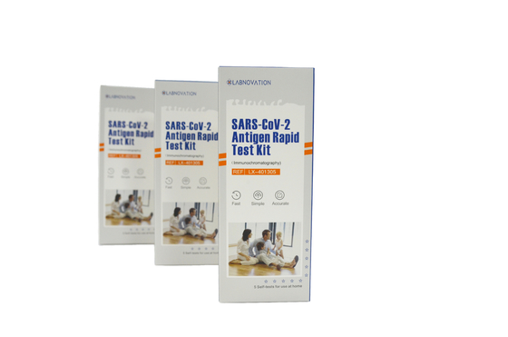 %99.30 Doğruluk SARS-CoV-2 Antijen Evde Test Kiti 79*37*200MM
