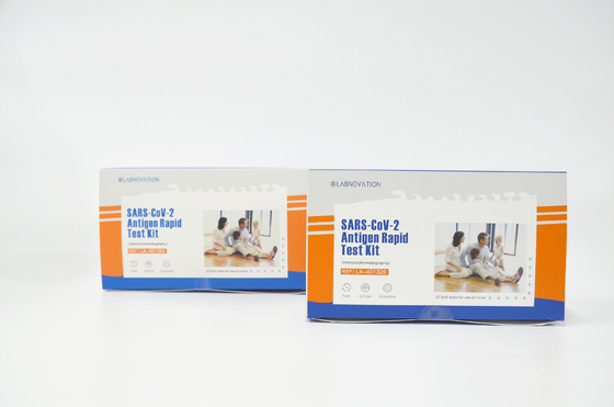 Nazal Swab CoV 19 Plastik Antijen Kendi Kendini Test Kiti OEM ODM