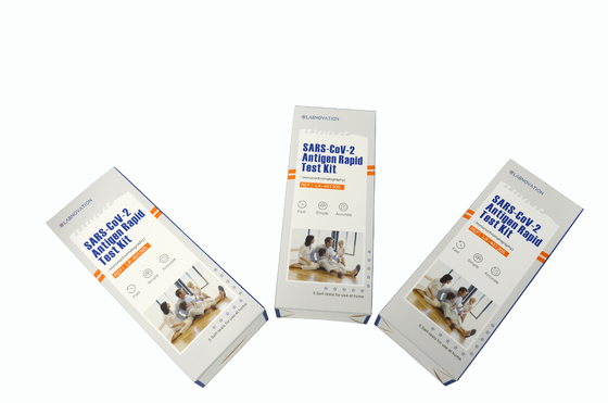 %99.30 Doğruluk SARS-CoV-2 Antijen Evde Test Kiti 79*37*200MM