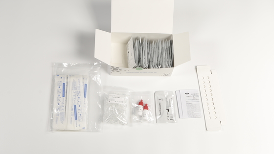 Kalitatif Tespit için 20PCS CoV-19 Antijen Influenza AB Test Kiti