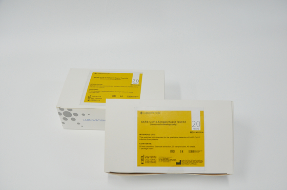 Orofaringeal %98.04 Sensit Hızlı Antijen Kiti Profesyonel Labnovation Testi