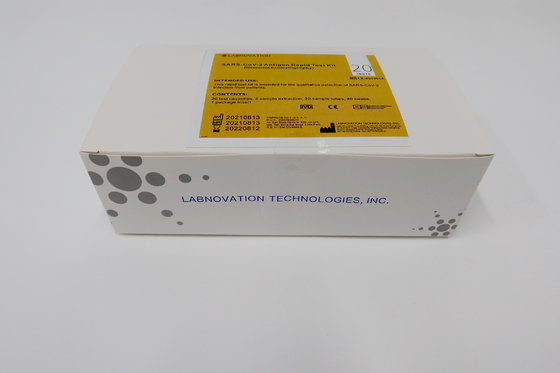 Mutasyon Tespiti için Basit Çalıştırma SARS-CoV-2 Antijen Hızlı Test Kiti