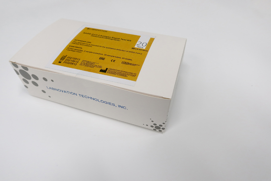 20 ADET SARS-CoV-2 Ag Hızlı Test Cihazı 15 Dakika Nazal Swab Test Kiti