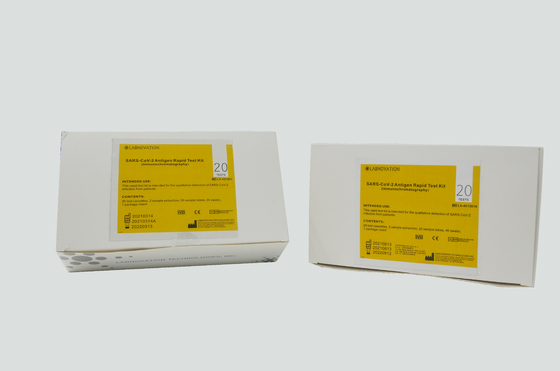 20 ADET SARS-CoV-2 Ag Hızlı Test Cihazı 15 Dakika Nazal Swab Test Kiti
