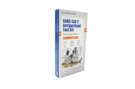 CE MSDS Nazofaringeal Örnek Antijen Kendi Kendine Test Kiti %99.17 Doğruluk