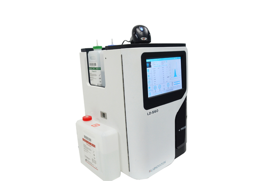 Yüksek Performanslı Sıvı Kromatografisi HbA1c Test Analizörü IFCC NGSP