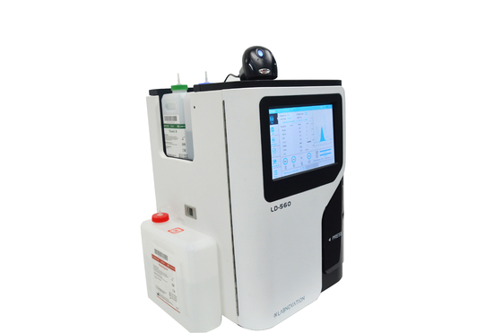 LD-560 Tam Otomatik HbA1c Test Analizörü IVD Teşhis Reaktifi Hba1c Makinesi
