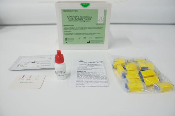 Covid-19 Nötralize Edici Antikor Hızlı Test Kiti NAbs, Yanal Akış Test Kitlerini Toplar