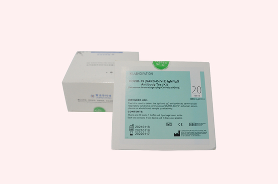 Herhangi Bir Sahne İçin ISO 13485 Yüksek Kararlılıklı Antikor Hızlı Test Kiti