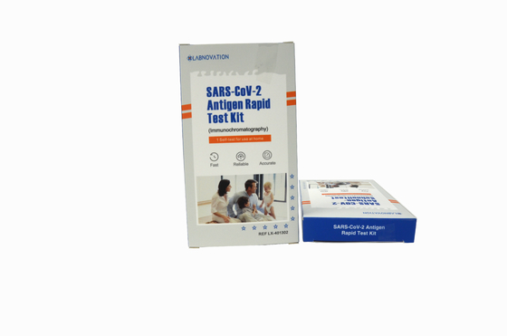 Nazal Swab SARS COV 2 Antijen Hızlı Test Kiti CE Belgeli Basit Kullanım