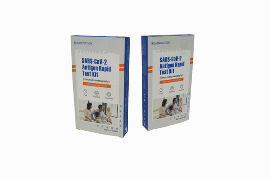 Labnovation SARS CoV 2 Antijen Hızlı Test Kiti Kendi Kendine Test İçin Burun Örneği