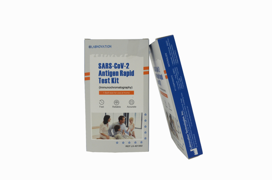 SARS-CoV-2 Nükleokapsid Tespiti Tek Paketleme Antijeni Kendi Kendini Test Kiti CE Belgeli