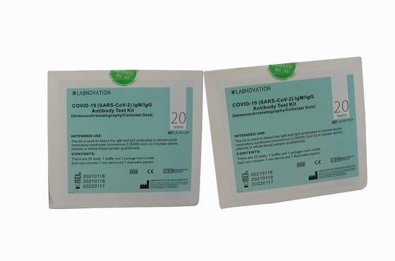 Evrensel SARS-CoV-2 IgG IgM Antikor Hızlı Test Kiti %90 Duyarlılık