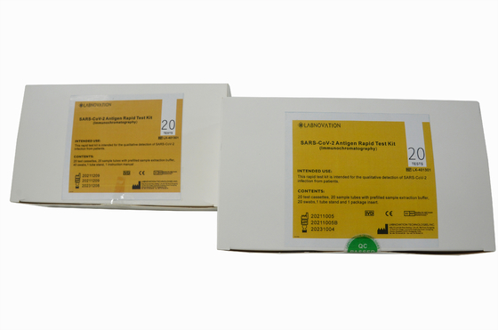 10-15 Dakikada Antijen Testi SARS-CoV-2 Antijen Hızlı Test Kiti ISO13485 MSDS
