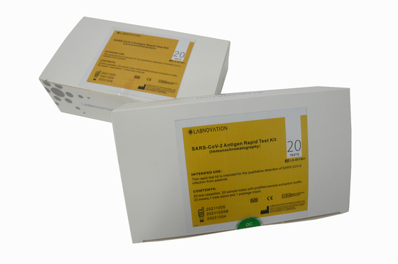 10-15 Dakikada Antijen Testi SARS-CoV-2 Antijen Hızlı Test Kiti ISO13485 MSDS