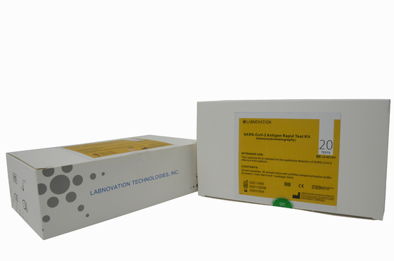 Hızlı Test Kiti SARS-CoV-2 Antijen Hızlı Test Kiti 20 Test Profesyonel Antijen Tanı Test Kiti