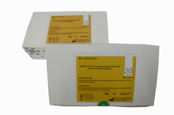 Profesyonel Test Kullanımı İçin Hızlı Antijen Test Kiti COVID-19 Antijen Hızlı Test 20Test