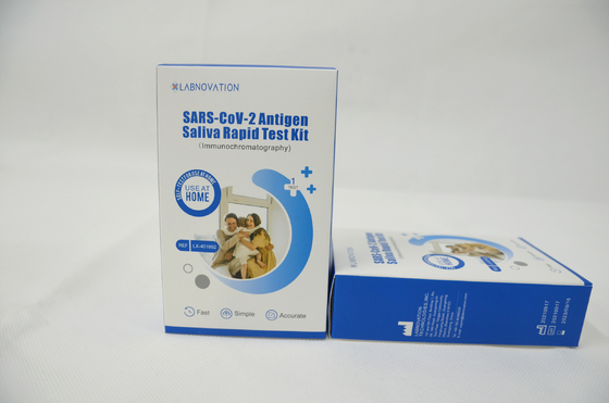 ISO9001 CoV-19 Beyaz Antijen Kendi Kendine Test Kiti İnvaziv Olmayan