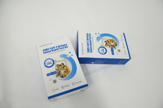 IN VITRO Diagnostic için CE ISO13485 COVID-19 RTK Tükürük Kendi Kendine Test Kiti