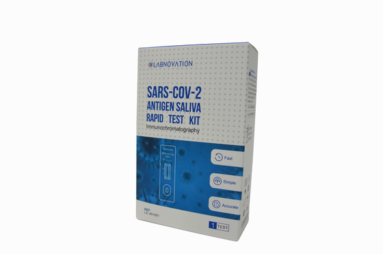 KKM Onaylı ISO Cov-19 Taşınabilir Antijen Hızlı Test Cihazı Tükürük Test Kiti