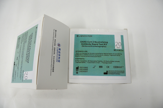 Aşı Değerlendirmesi İçin Bir Adım 2019 Ncov Nötralize Edici Antikor Test Kitleri