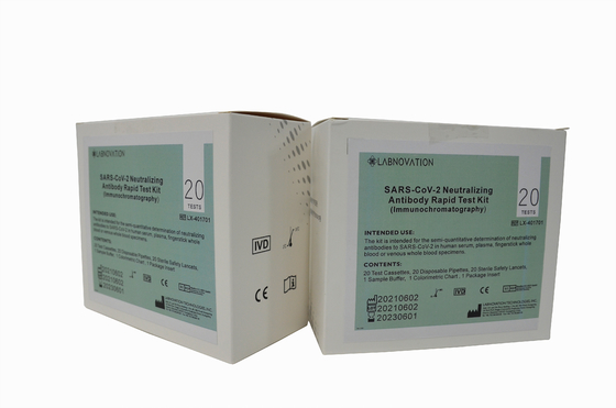 CoV-19 Tek Adımda Nötralize Edici Antikor Test Kiti ISO9001